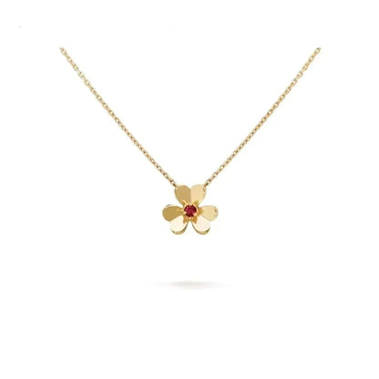 [CharmAmor]FRIVOLE GOLD FLOWER NECKLACE