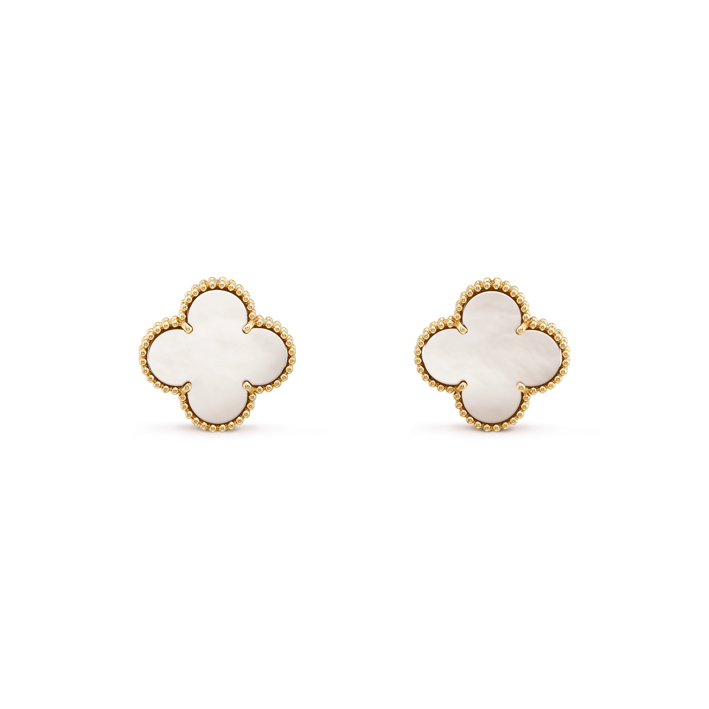 [CharmAmor]CLOVER MINI GOLD EARRINGS