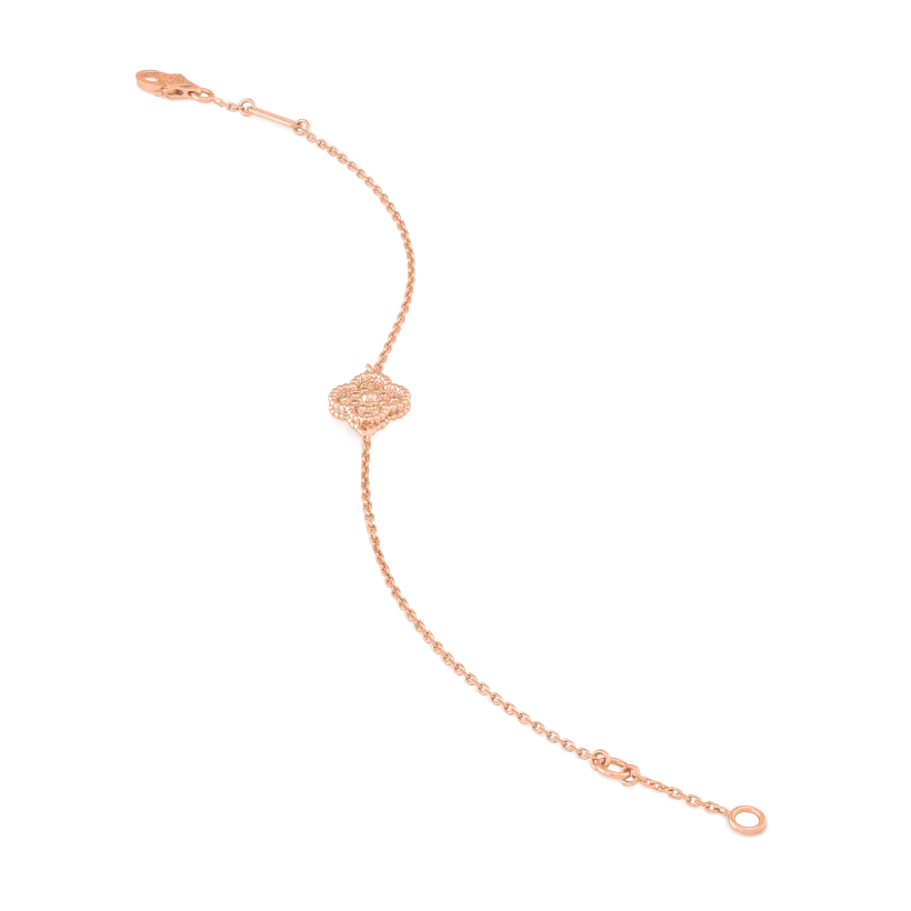 [CharmAmor]CLOVER SINGLE FLOWER BRACELET
