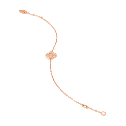 [CharmAmor]CLOVER SINGLE FLOWER BRACELET