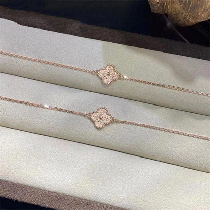 [CharmAmor]CLOVER SINGLE FLOWER BRACELET