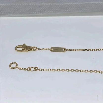 [CharmAmor]CLOVER  CARNELIAN SINGLE FLOWER BRACELET