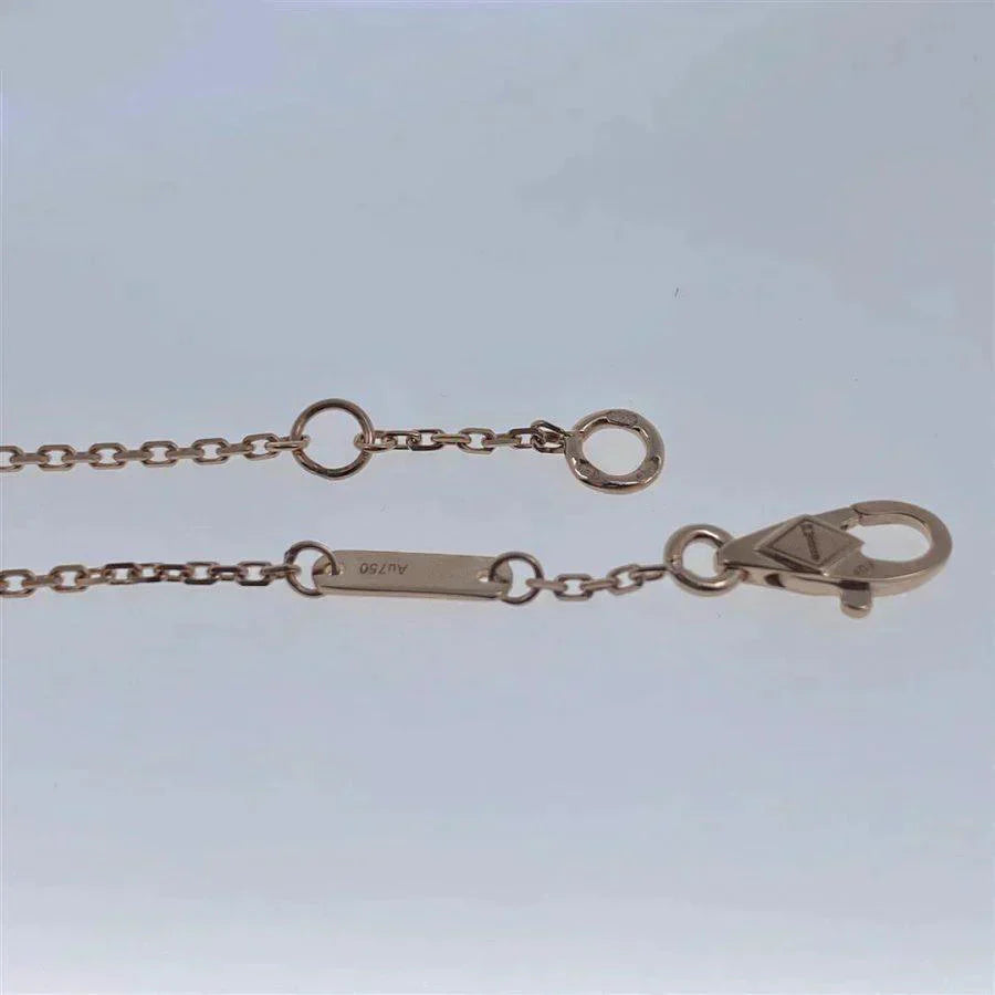 [CharmAmor]CLOVER WHITE MOP SINGLE FLOWER BRACELET