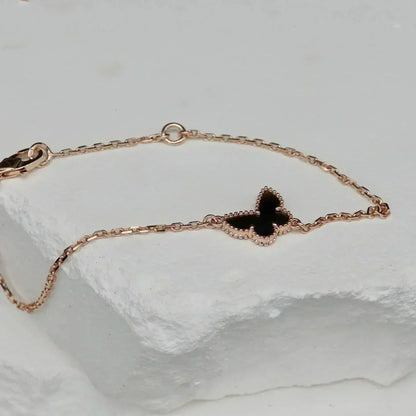 [CharmAmor]BUTTERFLY ONYX  BUTTERFLY BRACELET