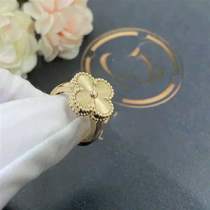 [CharmAmor]CLOVER GOLD RING
