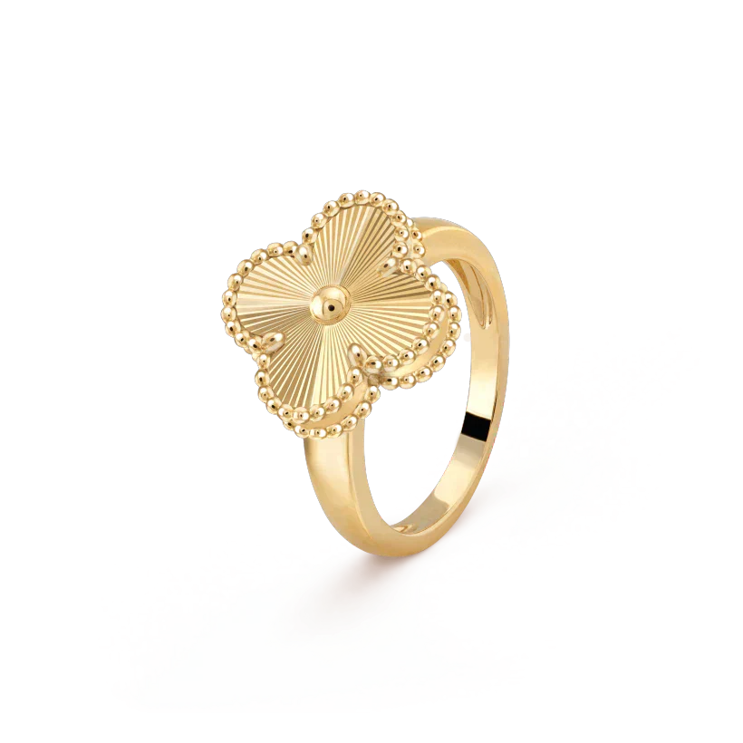 [CharmAmor]CLOVER GOLD RING