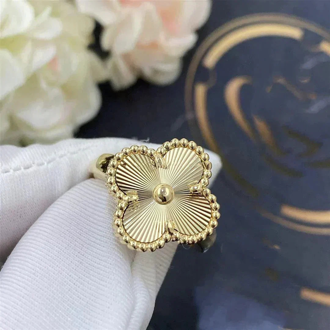 [CharmAmor]CLOVER GOLD RING