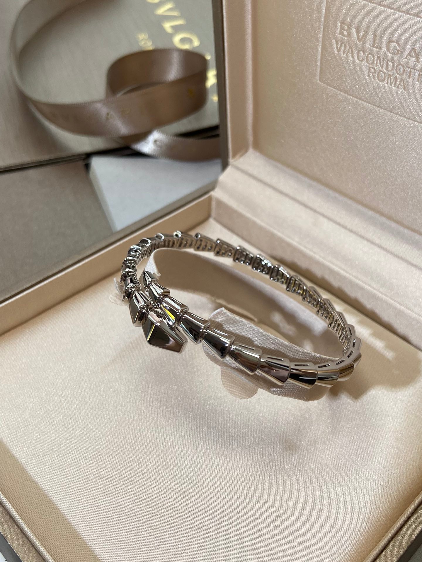 [CharmAmor]SERPENTI VIPER SILVER BRACELET