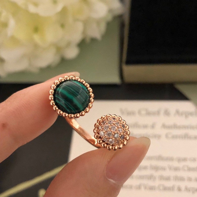[CharmAmor]PERLEE COULEURS DIAMOND ROSE GOLD BETWEEN THE FINGER RING