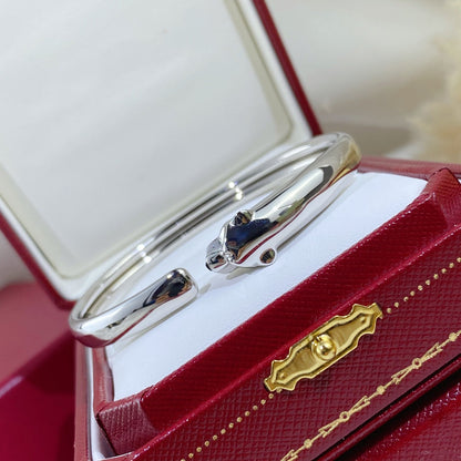 [CharmAmor]PANTHERE SILVER OPEN BRACELET