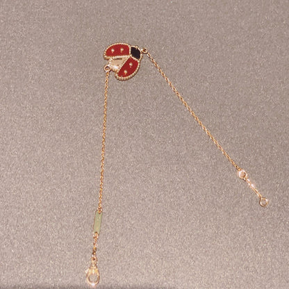 [CharmAmor]LUCKY SPRING 1 MOTIF PINK GOLD BRACELET