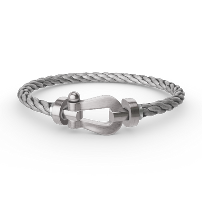 [CharmAmor]FORCE LARGE HORSESHOE NO DIAMOND BRACELET SILVER