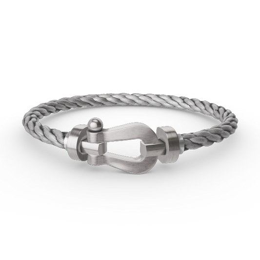 [CharmAmor]FORCE LARGE HORSESHOE NO DIAMOND BRACELET SILVER