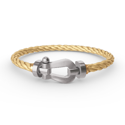 [CharmAmor]FORCE LARGE HORSESHOE NO DIAMOND BRACELET SILVER