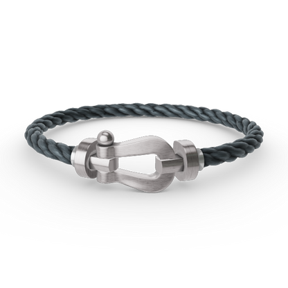 [CharmAmor]FORCE LARGE HORSESHOE NO DIAMOND BRACELET SILVER