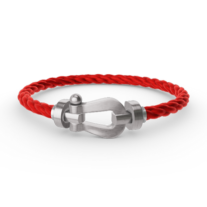 [CharmAmor]FORCE LARGE HORSESHOE NO DIAMOND BRACELET SILVER