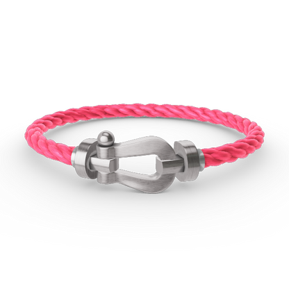 [CharmAmor]FORCE LARGE HORSESHOE NO DIAMOND BRACELET SILVER