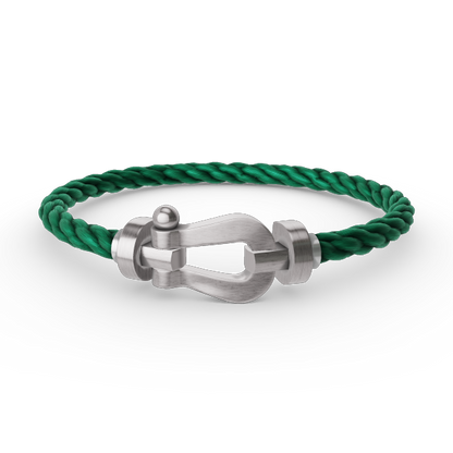 [CharmAmor]FORCE LARGE HORSESHOE NO DIAMOND BRACELET SILVER