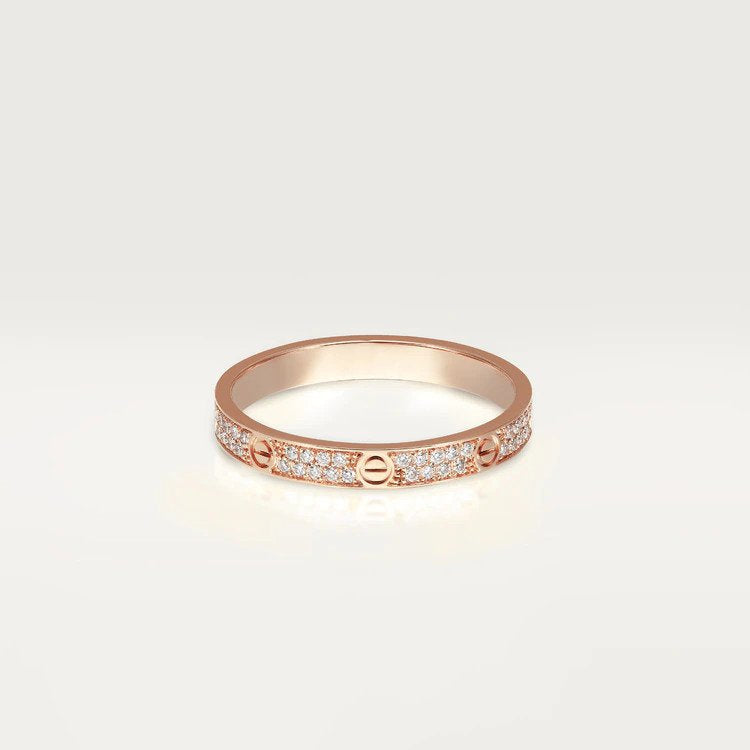 [CharmAmor]LOVE RING 2.65MM DIAMOND