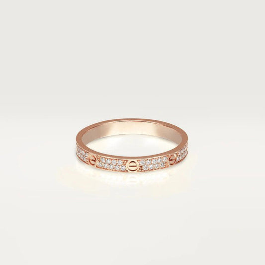 [CharmAmor]LOVE RING 2.65MM DIAMOND