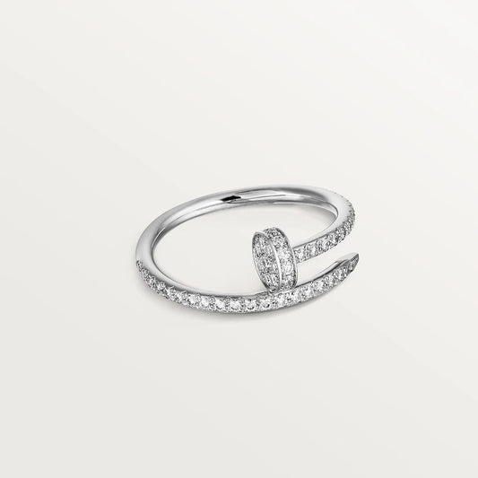 [CharmAmor]JUSTE RING 1.8MM SILVER DIAMONDS